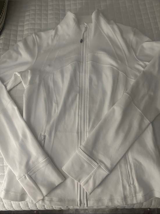 lululemon athletica Tops - lululemon athletica White Performance Pullover